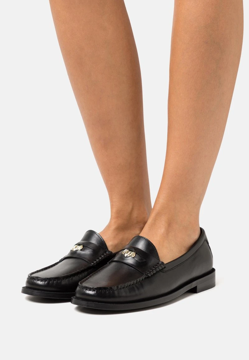 RHEA PENNY LOAFER - Slipper - Black 3 RHEA PENNY LOAFER - Slipper - Black