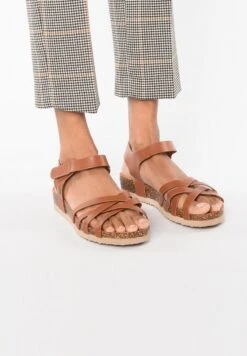 Riemensandalette - Braun
