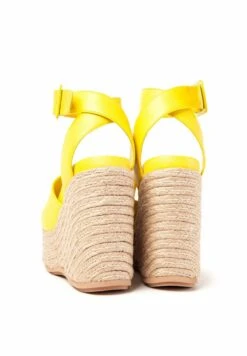 SURIA - Keilsandalette - Lime -Bequeme Schuhe 411d0bbd979e4f6a85e8e6892b89f316