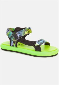 Riemensandalette - Multicoloured -Bequeme Schuhe 41ec88c844df419b9e2e010352e659ef