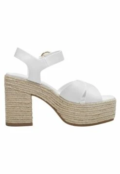 Tamaris High Heel Sandalette - White Matt 13 Tamaris High Heel Sandalette - White Matt -Bequeme Schuhe 4285d75fe01549fca62c20b1ac99320d
