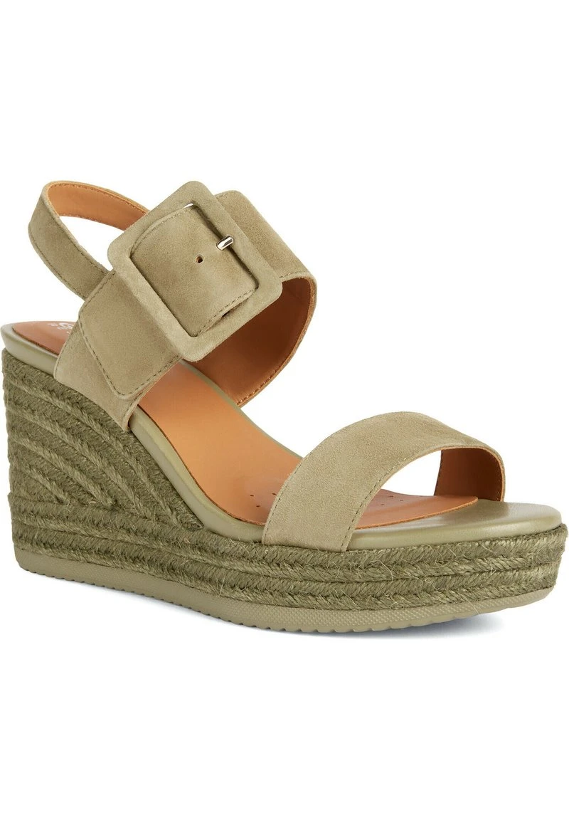 Geox D PONZA - Keilsandalette - Pistachio 4 Geox D PONZA - Keilsandalette - Pistachio – Bild 2