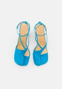 A.W.A.K.E. Mode CHRISTINE - High Heel Sandalette - Turquoise -Bequeme Schuhe 4451d20815134514aca9fc2e5ef764f7