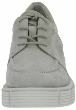 Caprice Sportlicher Schnürer - Lt Grey Nubuc -Bequeme Schuhe 474c63a03ece4bbc8f8770dbbc74456b