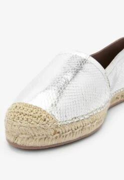 Next FOREVER COMFORT FLAT - Espadrille - Silver -Bequeme Schuhe 48c90c4d2e844c8692967323244d8725