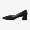 Paul Green Pumps - Samtziege Blau Natur -Bequeme Schuhe 48e7bd9a62674effb50cde5dbe687435