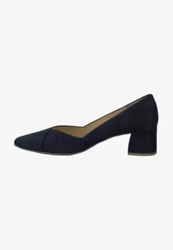 Paul Green Pumps - Samtziege Blau Natur
