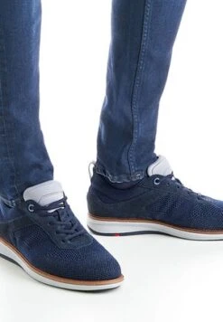 Lloyd KERIN - Sportlicher Schnürer - Blau -Bequeme Schuhe 49361fb9fc2e4c17a505caec5e3f4b22