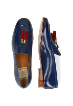 MELVIN & HAMILTON SCARLETT 48 MEXICO - Slipper - Blau -Bequeme Schuhe 494308e4363f4eb59f6ad5697f4d9069