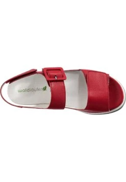 HAKURA KOMFORT - Keilsandalette - Rot -Bequeme Schuhe 4a6cd2b8652d4b679a7058fc88807a70