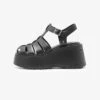 Windsor Smith CRUSH - Plateausandalette - Black -Bequeme Schuhe 4ad156b379024d84a38fba1236fda615