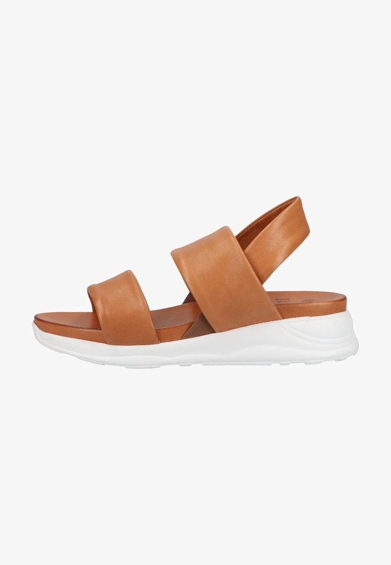 Plateausandalette - Cognac 3 Plateausandalette - Cognac
