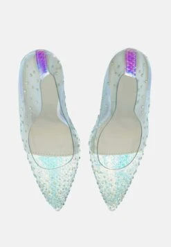 WITH POINTED TOE - Pumps - Silver -Bequeme Schuhe 4bdbfb301f2e43deb80a9e6b131cb95f