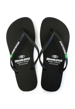 CHANCLA BRASILERAS®,CLASSIC W SS19 ,HECHO EN BRAZIL - Zehentrenner - Black -Bequeme Schuhe 4c1af2762cd14452a54185d4cd0728e4