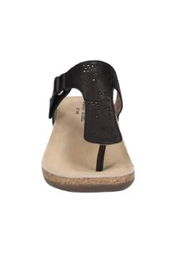 Josef Seibel Zehentrenner - Schwarz -Bequeme Schuhe 4c96ce25874c44b19a380497eed2bdfd