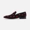JUNG SKULL SLIPPER - Slipper - Black/red