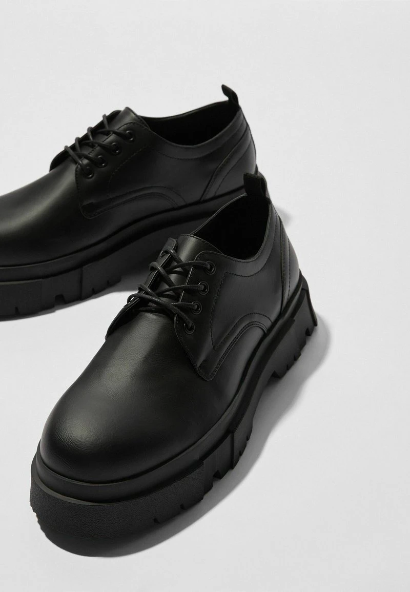 BERSHKA TRACK - Business-Schnürer - Black 5 BERSHKA TRACK - Business-Schnürer - Black – Bild 3