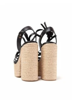 ELLA - Plateausandalette - Black -Bequeme Schuhe 4ec296280fc74b5e8442ed8a5f3c0a42