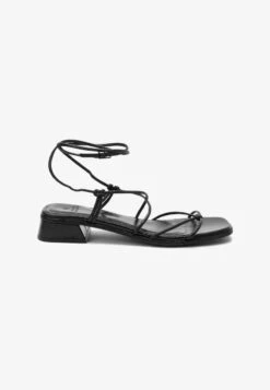 Next FOREVER COMFORT KNOT DETAIL ANKLE STRAP STANDARD - Riemensandalette - Black -Bequeme Schuhe 4ede8654aa2c41568c7d1c51c823c223 1