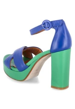 Plateausandalette - Blau Grün -Bequeme Schuhe 4fd4883164294c4fb066e4a8cb7dd8b1