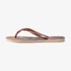 Havaianas SLIM IRIDESCENT - Bade-Zehentrenner - Bronze, Purple