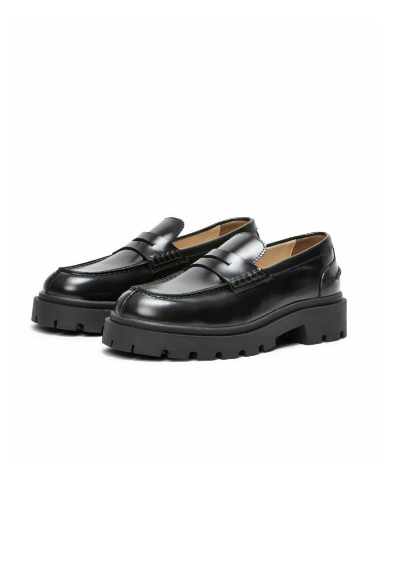 Selected Femme CHUNKY - Slipper - Black 5 Selected Femme CHUNKY - Slipper - Black – Bild 3