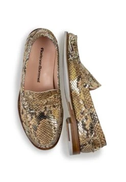 Floris Van Bommel CENI - Mokassin - Gold -Bequeme Schuhe 512f05f391284bb7aec0778209d4730a