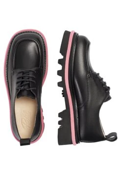 Schnürer - Black/pink -Bequeme Schuhe 5182f851e6394e77ae8ef23b22352145