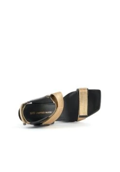 United Nude PLATEAU ROCKIT RUN - Riemensandalette - Mirror Gold -Bequeme Schuhe 522f2d49ada040c8a9ea4f87e1ef95e1