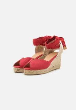 BILINA - Espadrille - Rojo Carmin -Bequeme Schuhe 5242c1fb4bb74c708582e40a899bc019