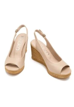 Keilpumps - Beżowy Su -Bequeme Schuhe 52d68418605c4676838903760b8d953e