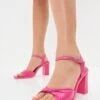 High Heel Sandalette - Fushia 1 High Heel Sandalette - Fushia -Bequeme Schuhe 54a28a4f2d77413f8e005eb2e5a76a1b