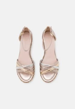 Marco Tozzi Espadrille - Rose Metallic Comb -Bequeme Schuhe 57eea3944ef44a2b9b50a53e712d629f