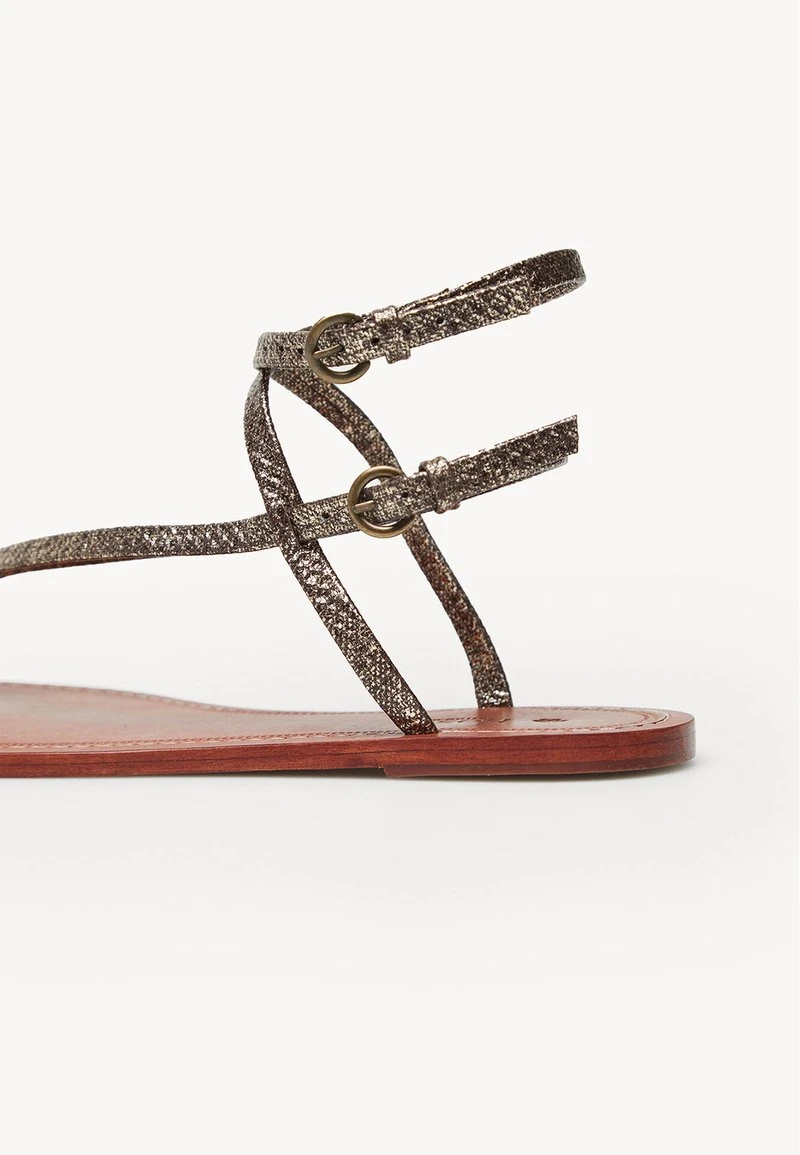 Hoss Intropia FLAT - Zehentrenner - Silver 5 Hoss Intropia FLAT - Zehentrenner - Silver – Bild 3