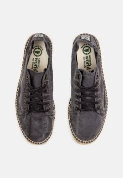 NATURAL WORLD OLD CLOVER - Espadrille - Black -Bequeme Schuhe 587b039678aa4680919017159219a91f
