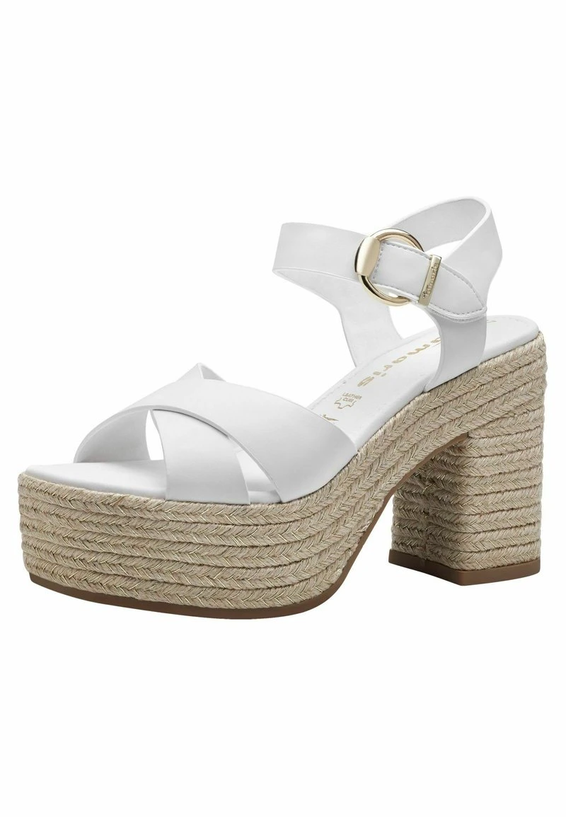 Tamaris High Heel Sandalette - White Matt 4 Tamaris High Heel Sandalette - White Matt – Bild 2
