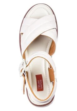 Plateausandalette - White -Bequeme Schuhe 5b75e35fc8b34857b7257a272aa76251
