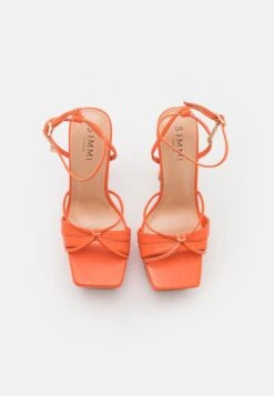 GENESIS - High Heel Sandalette - Orange -Bequeme Schuhe 5bd6e3bba9954df0b2d7bc3af0aaf7fa