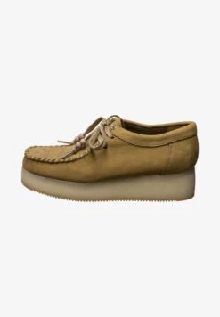 Clarks Originals WALLACRAFT LO - Mokassin - Tan Embroidery