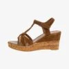 Marco Tozzi Keilsandalette - Cognac Comb 2 Marco Tozzi Keilsandalette - Cognac Comb -Bequeme Schuhe 5daa921c2d24456b9d7b902cdabefcf1