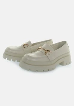 LOW - Slipper - Beige -Bequeme Schuhe 5e5d8a77f8d842f7a5725174c53bd857