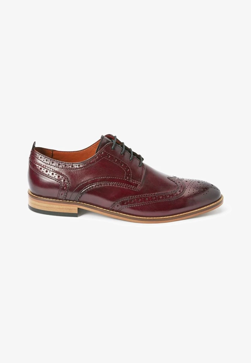 Next CONTRAST BROGUES WIDE FIT - Business-Schnürer - Burgundy Red 4 Next CONTRAST BROGUES WIDE FIT - Business-Schnürer - Burgundy Red – Bild 2