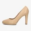 High Heel Pumps - Camel