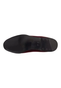 Oscar Jacobson TUXEDO - Slipper - Moon Red -Bequeme Schuhe 6300303a92914a01a2b2a2b77f228130