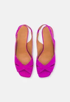 Billi Bi Riemensandalette - Fuxia Neon -Bequeme Schuhe 63db6e97386346d7a928cfaf06f3a0b3