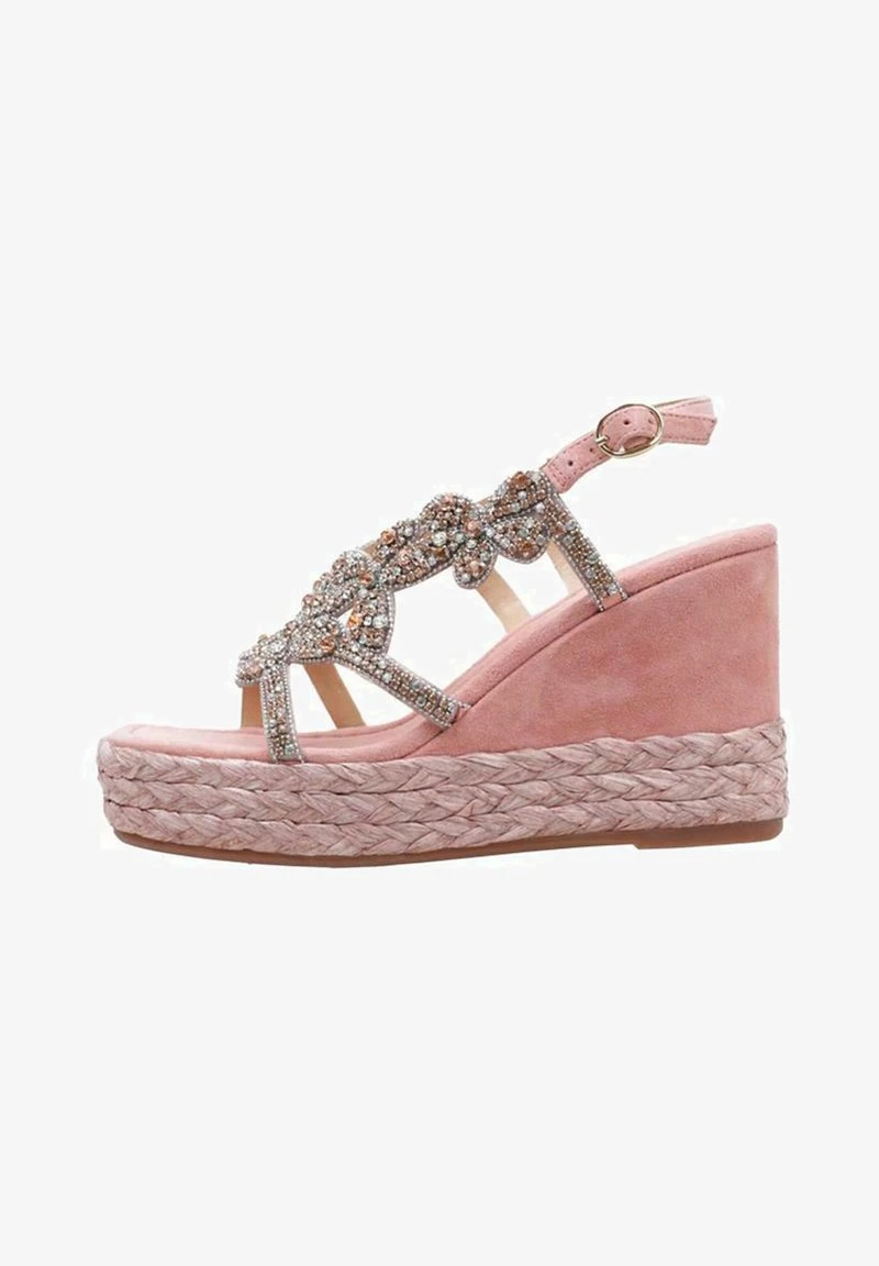 Alma En Pena Keilsandalette - Pink 3 Alma En Pena Keilsandalette - Pink