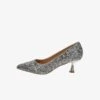 GLITTER - Pumps - Argento -Bequeme Schuhe 643e2131a5f64ebd8caa32df429775e0