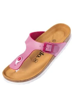 KOS - Zehentrenner - Pink -Bequeme Schuhe 65c8d9939db14105b016d40f001b55a4