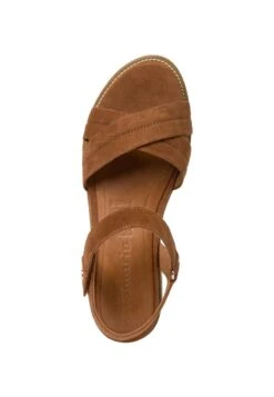 Tamaris Riemensandalette - Cognac -Bequeme Schuhe 66133f32afb44b1ab5cef6d882fb44e8