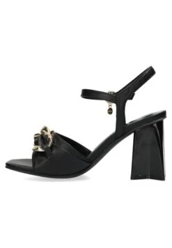 MEXX LAUREN - Riemensandalette - Black -Bequeme Schuhe 67ef50a3d4c3415a9666862a50c90b30